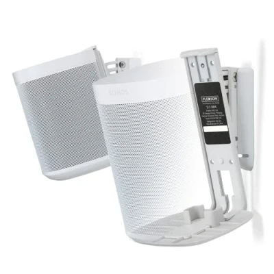 Abbildung von Flexson One Wandhalterung Weiß, 2 teiliges Set