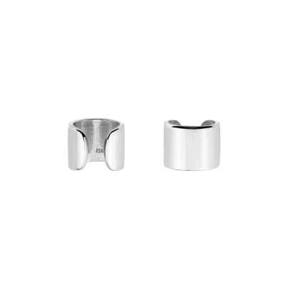 Abbildung von Sofia Milani CUFF WIDE Ohrringe, Damen, Größe: One Size, Silver