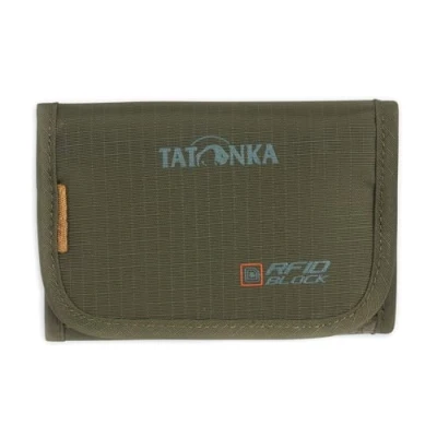 Abbildung von Tatonka Geldbeutel Folder RFID B Geldbörse mit Blocker TÜV zertifiziert oliv 9 x 12 2 cm
