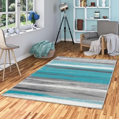 Abbildung von Pergamon Designteppich Modern Designer Velours Teppich Samba, Rechteckig, Höhe: 13 mm