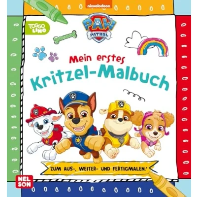 Abbildung von PAW Patrol Lernbuch: Mein erstes Kritzel Malbuch: Zum Aus , Weiter und Fertigmalen! ab 2 Jahren Feinmotorik Kreativität spielerisch fördern