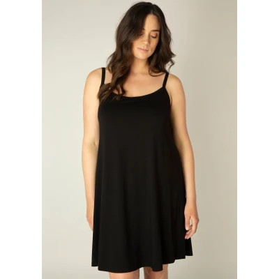 Abbildung von Base Level Curvy Trägerkleid &quot;Alissa&quot;, Verstellbare Träger
