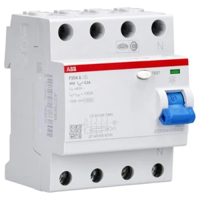 Abbildung von ABB F200 RCCB, 4 polig, 40A, 300mA Typ A CE 230V ac