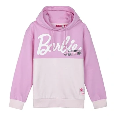 Abbildung von CERDÁ LIFE&#039;S LITTLE MOMENTS Barbie Unisex Kapuzenpullover aus gebürsteter Baumwolle, für Kinder, Pink, 12 Jahre