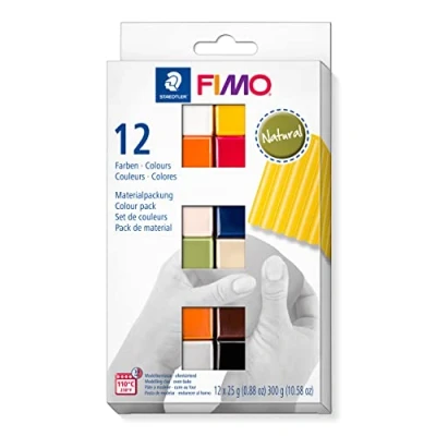 Abbildung von Fimo soft colour pack 12 natural colours 8023 C12 4 / 12x25gr (04 19)