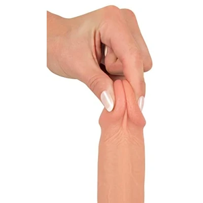 Abbildung von Naturdildo „Real Lover Medium“ mit Saugfuß