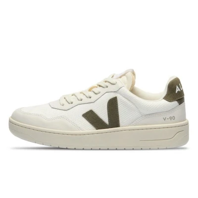Abbildung von Veja Damen V 90 Sneaker, White Kaki, 39.5 EU