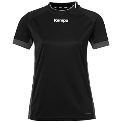 Abbildung von Kempa Prime Tshirt print, Damen, Größe: XS, Kempablau anthra