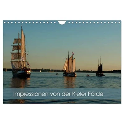 Abbildung von Impressionen von der Kieler Förde (Wandkalender 2025 DIN A4 quer), CALVENDO Monatskalender