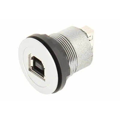 Abbildung von Schlegel 23.001.543 USB Buchse silberfarben, 1x Typ B, A