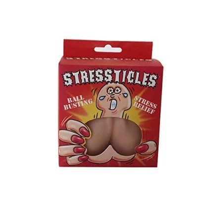 Abbildung von Anti Stress Hoden, Quetschball, Geschenk Männer, Freund, Bruder, Frauen, Freundin, Schwester, Witzige Geschenke, Kleine Geschenk, Geschenkidee