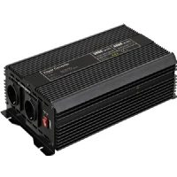 Abbildung von Goobay 58891 Spannungswandler / Wechselrichter Inverter 12V auf 230V 2000W 4000W mit 2x AC Steckdosen und 1x USB Anschluss (2100mA)
