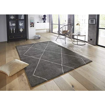 Abbildung von ELLE DECORATION Teppich &quot;Massy&quot;, rechteckig, Kurzflor, Teppich, Modern, Scandi, 3D Effekt, Wohnzimmer, Schlafzimmer