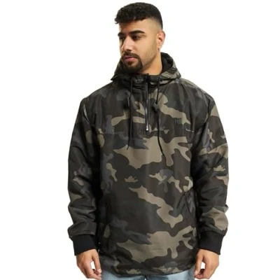 Abbildung von Brandit Herren LUKE Windbreaker Windbreaker, Herren, Größe: 4XL, Darkcamo