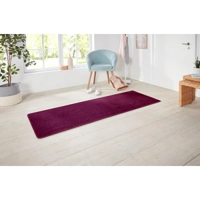 Abbildung von HANSE Home Läufer &quot;Shashi&quot;, rechteckig, Kurzflor, Unifarben, Teppich, Weich, Esszimmer, Kinderzimmer, Flur