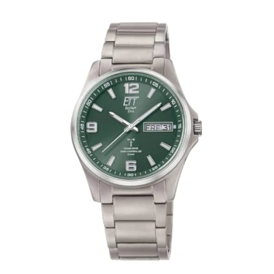 Abbildung von ETT Funkuhr Everest, EGT 11603 81M, Armbanduhr, Herrenuhr, Datum, Solar