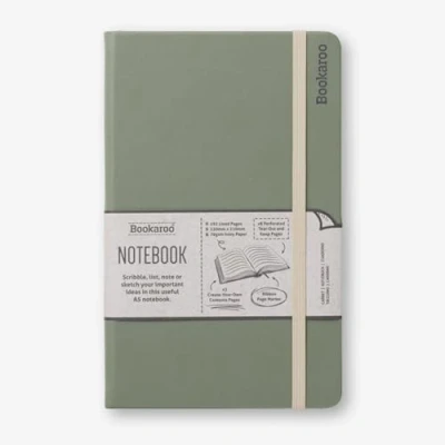Abbildung von IF Bookaroo Notizbuch, A5, Motiv Farn