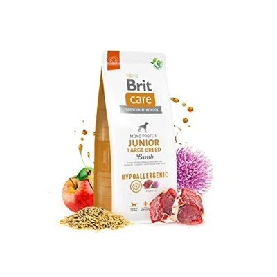 Abbildung von BRIT Care Hypoallergenic Junior Large Breed Lamb dry dog food 12 kg