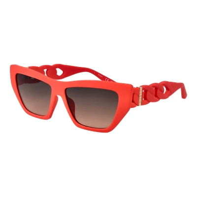 Abbildung von Guess Damen GU00111 73B Gläser SONNENBRILLEN Injiziert Rosa Rauch Cat Eye Normal Sfumato
