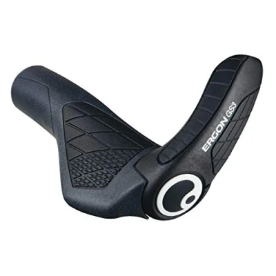 Abbildung von Ergon GS3 Ergonomic Lock on Bicycle Handlebar Grips for MTN Bikes Large Schwarz/Grau