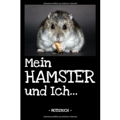 Abbildung von Mein Hamster und Ich...: Haustier Notizbuch Tagebuch Fotobuch Nagetier Geschenk liniert + Fotocollage ca. DIN A5
