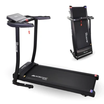 Abbildung von Mobiclinic® Fitness, Klappbares laufband, Bluetooth Lautsprecher, 12km/h, Mit Steigung, App, LCD Display, 139x62x114cm, Geräuschlos, Vielseitig und kompakt, Home Gym, Etna