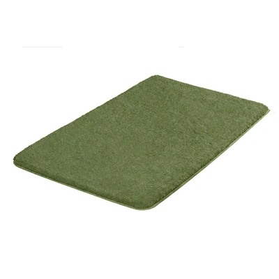 Abbildung von Kleine Wolke Badematte &quot;Meadow&quot;, rutschhemmend beschichtet, fußbodenheizungsgeeignet, Badteppich, Uni Farben