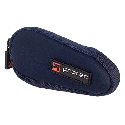 Abbildung von Protec Trompete/Kleine Messing Single Neopren Mundstück Tasche mit Reißverschluss Blau, Modell N203BX