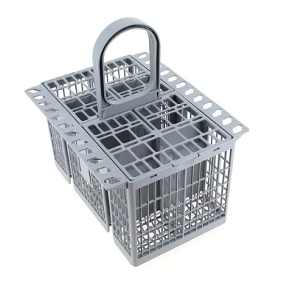 Abbildung von Indesit C00257140 Geschirrspülerzubehör/Geschirrkörbe Besteckkorb für Hotpoint Spülmaschine/grau