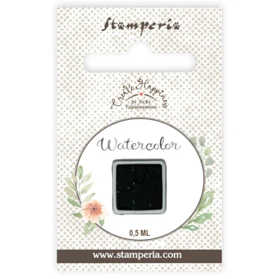 Abbildung von Stamperia KAJC15 Watercolour Refill, Black, 5 x 8 1 cm