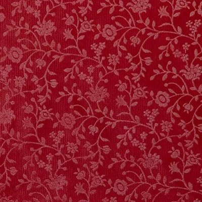 Abbildung von Home Direct Wachstuch Eckig 140 x 180 cm Rot geprägt PVC abwischbar
