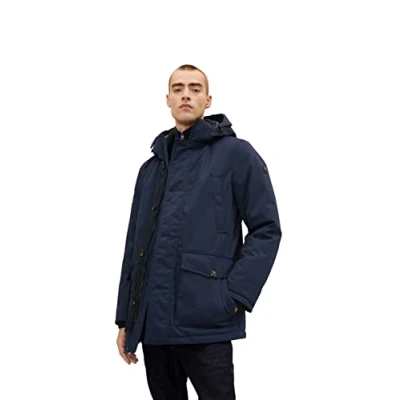 Abbildung von TOM TAILOR Herren Artic Parka 1032495, 10668 Sky Captain Blue, XXL