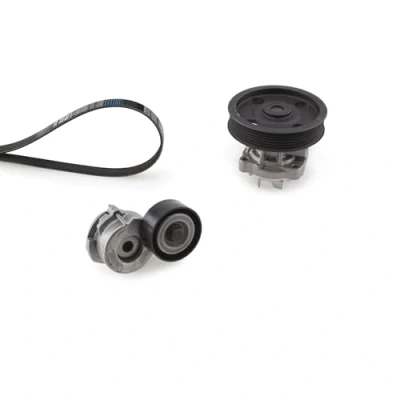 Abbildung von GATES KP26PK1183 Wasserpumpe + Keilrippenriemensatz mit ThermalPro OPEL: Corsa D Schrägheck, C Meriva A