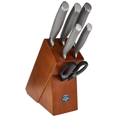 Abbildung von BALLARINI Messerblock Tanaro Messerblockset 7 tlg, Natur Küchenmesser Messer (7tlg)