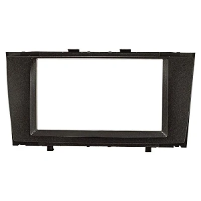 Abbildung von tomzz Audio 2455 063 Doppel DIN Radioblende kompatibel mit Toyota Avensis T27 2008 2018 schwarz