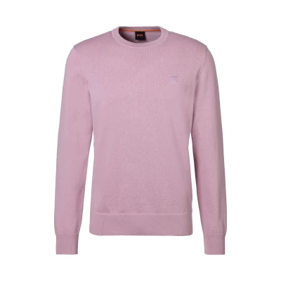 Abbildung von BOSS Kanovano Strickpullover, Herren, Größe: XXL, Open purple eight