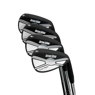 Abbildung von Longridge Tour Spin 60Deg Golf Wedge, Schwarz