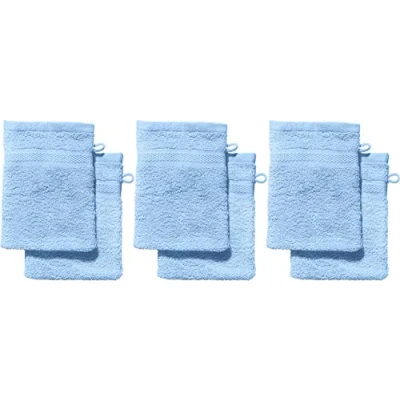 Abbildung von REDBEST Waschhandschuh &quot;Chicago&quot; 6er Pack, Frottier (6 St), Walk Uni
