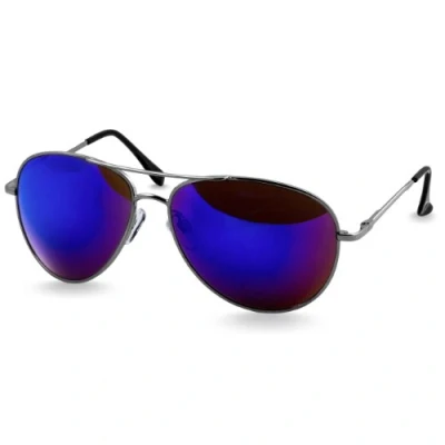 Abbildung von Caspar Sonnenbrille SG013 klassische Unisex Retro Pilotenbrille