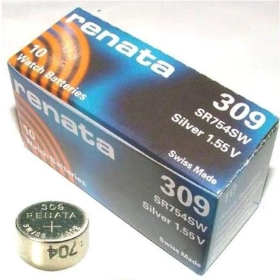 Abbildung von 1 x Renata 309 Swiss Made Lithium Knopfzelle SR754SW