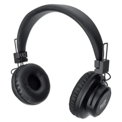 Abbildung von Manhattan Sound Science Bluetooth® On Ear Headset Kopfhörer 3,5 mm Klinkenbuchse, ohraufliegendes Design, schwarz