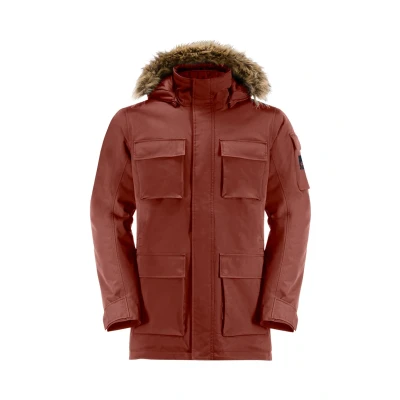 Abbildung von Jack Wolfskin Glacier Canyon Parka, Herren, Größe: Medium, Intense rust
