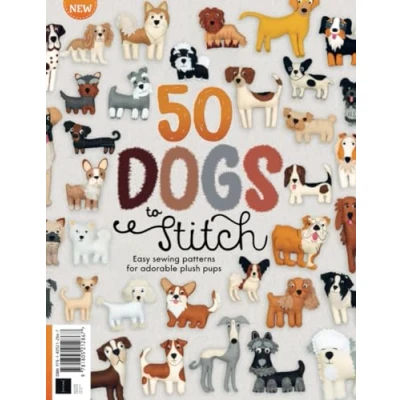 Abbildung von 50 Dogs To Stitch: Easy sewing patterns for adorable plush pups