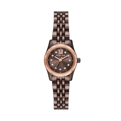 Abbildung von Michael Kors Lexington Uhr, Damen, Größe: One Size, Brown