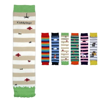 Abbildung von Kiddylegs® Baby und Kinderstulpen Thermo aus Bio Baumwolle kbA (Wiesenleben)