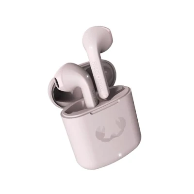 Abbildung von Fresh &#039;n Rebel Twins Core, True Wireless kabellose In Ear Bluetooth Kopfhörer, mit Sprachassistent, Touch Steuerung und eingebautem Mikrofon, 30 Stunden Spielzeit (Smokey Pink)