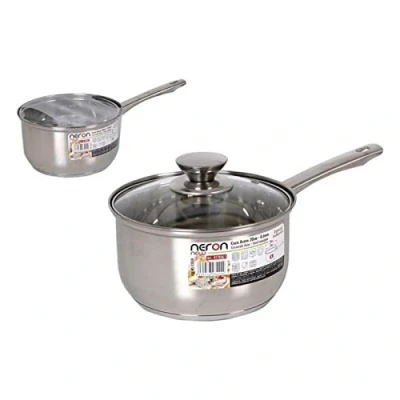 Abbildung von Neron Stieltopf 18 cm, 3 l, Edelstahl Induktion C/T New