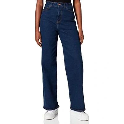 Abbildung von JJXX Damen JXTOKYO WIDE HW CC6001 NOOS Jeans, Dark Blue Denim, 27/30