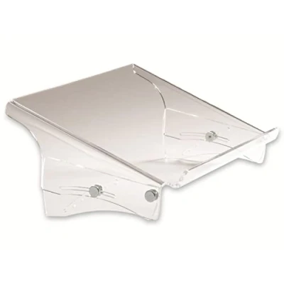 Abbildung von BakkerElkhuizen Q doc 415 Document Holder, Acryl, Kunststoff, Stahl, 10 kg, 120 240 mm, Transparent, 390 275 mm