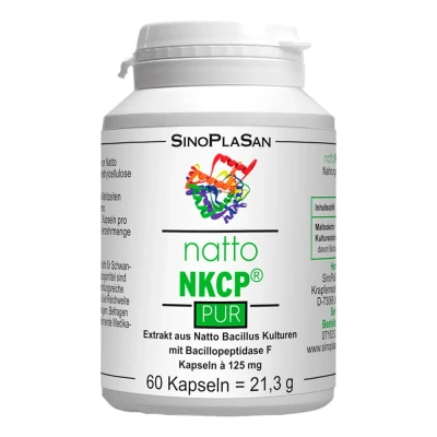 Abbildung von Natto Nkcp Pur 125 mg Kapseln